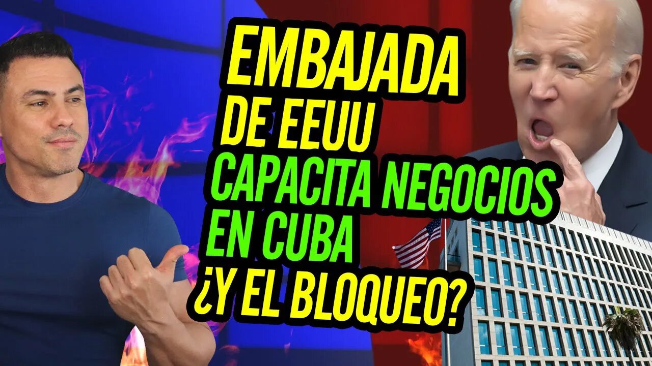 😁 Embajada de EEUU capacita negocios en Cuba ¿Y el bloqueo? 😁