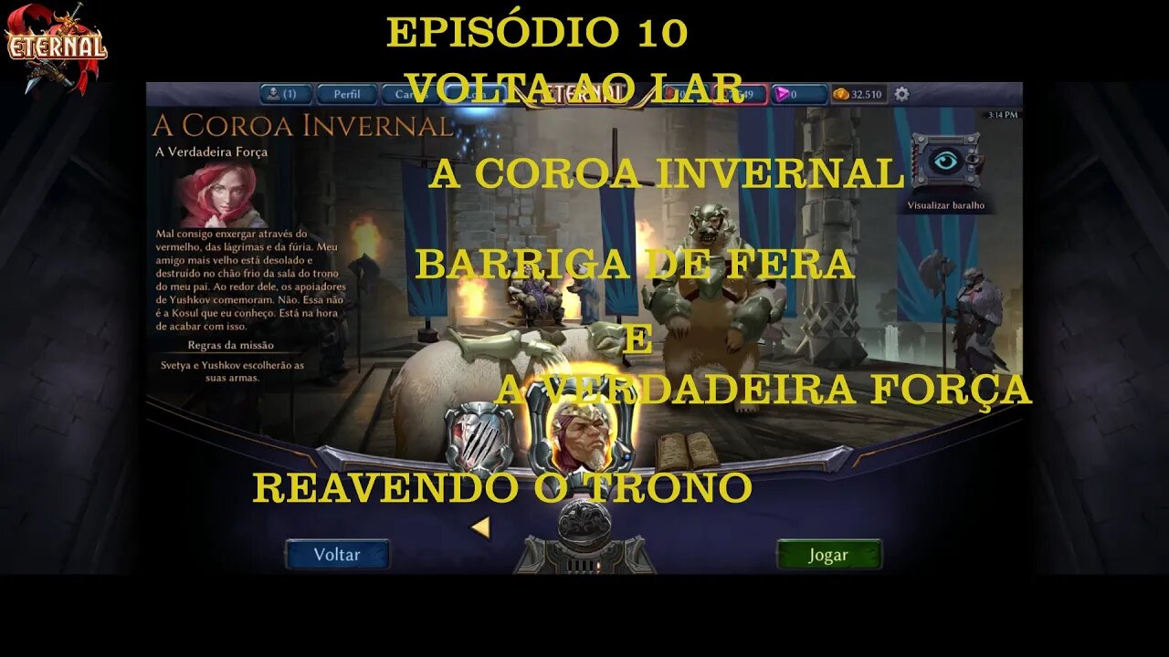 ETERNAL CG VOLTA AO LAR EP 10