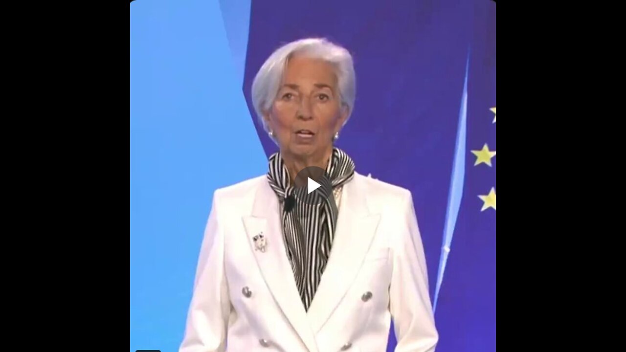 Head of the European Central Bank, Christine Lagarde: "Climate change" demands...