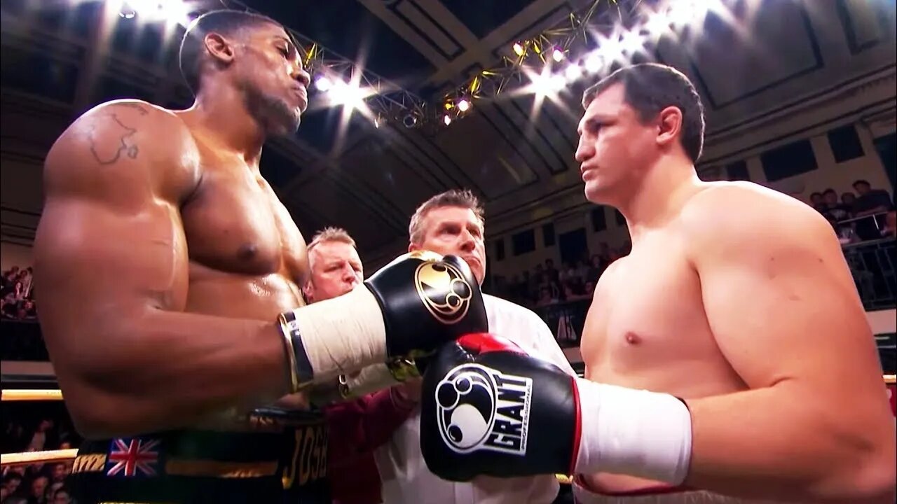 Anthony Joshua (England) vs Hrvoje Kisicek (Croatia) | KNOCKOUT, BOXING fight, HD