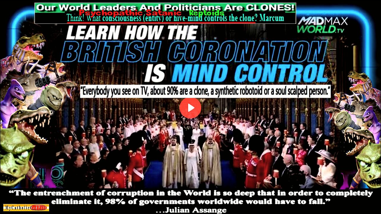 Learn How The British Coronation is Mind Control (Adrenochrome-Mind Control PDF link in description)