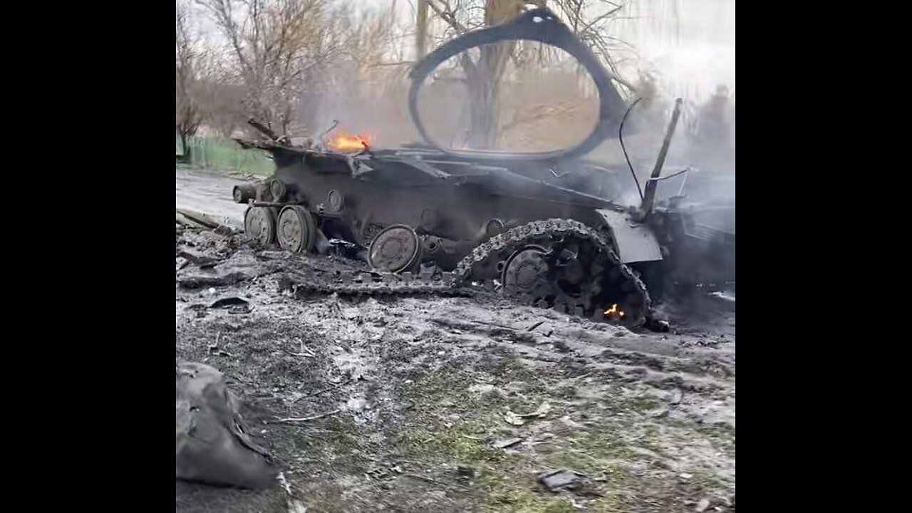 The T-64 of the AFU destroyed with a lancet.