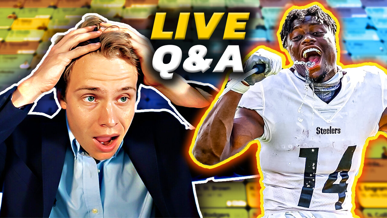 Answering Fantasy Football Questions ! (Live)