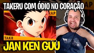 REACT Rap do Gon (Hunter x Hunter) - JAN KEN GUU | Takeru [Prod. 808 Ander]