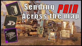 Peppering the enemy with crickets and hadron cabin | Crossout