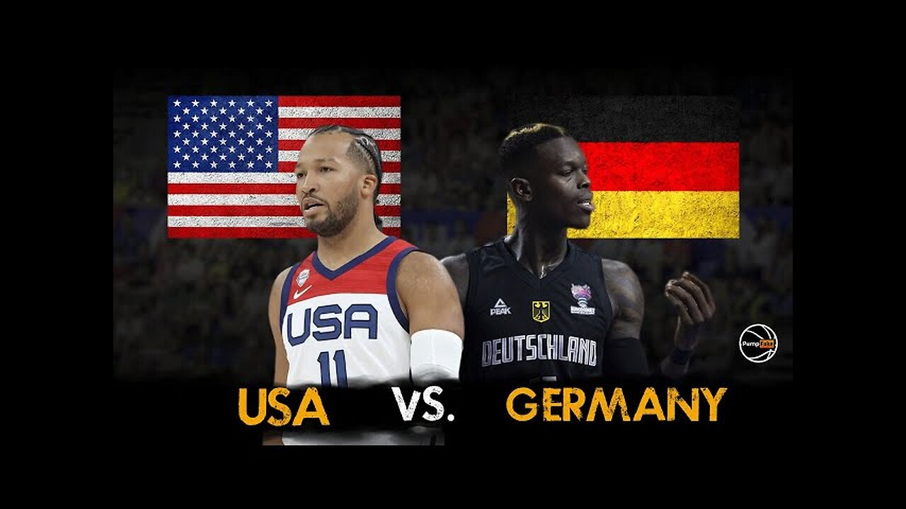 USA vs Germany Full Game Highlights | FIBA World Cup Warm-Up | August 20, 2023 | PlayfieldPulse