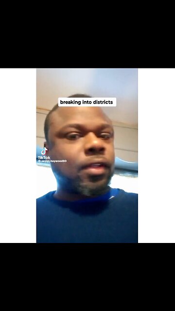 DISTRICTS, INSTEAD OF STATES?