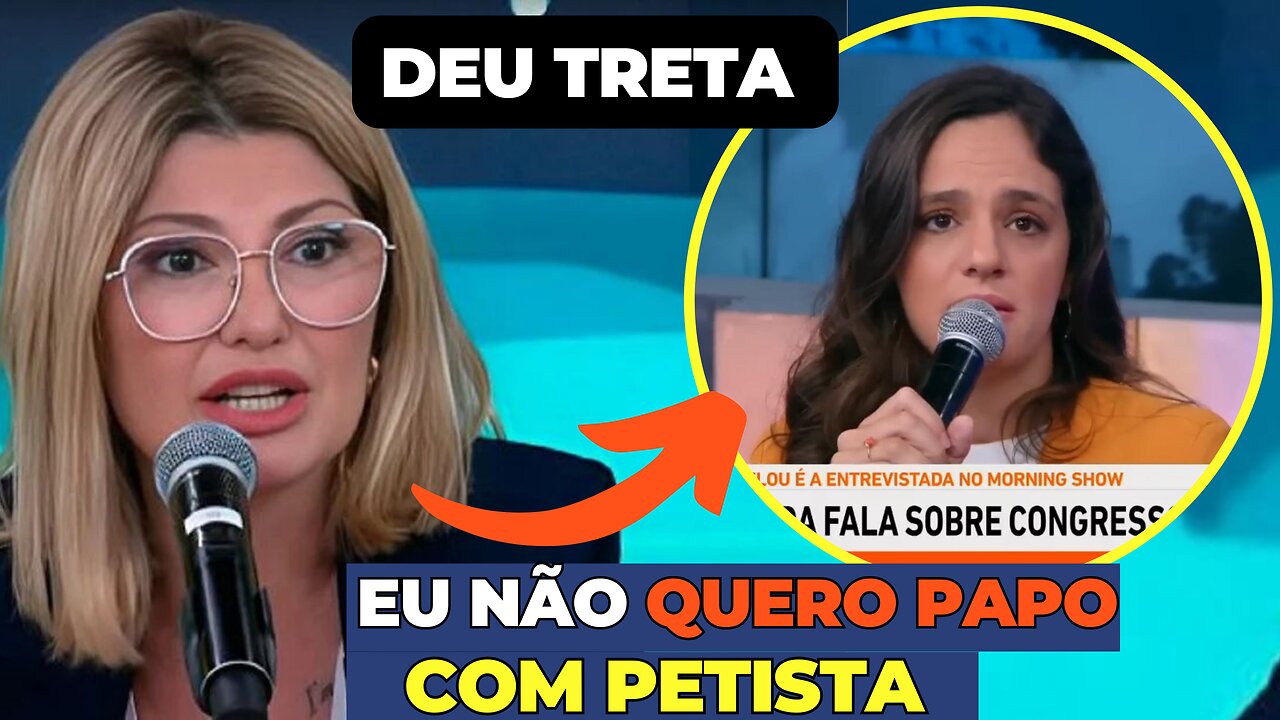 ANTONIA FONTENELLE se recusou a conversar com DEPUTADA DE ESQUERDA, Marina Helou DA REDE.