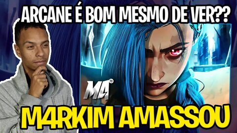 REACT Jinx (Arcane) - Meu Inimigo | M4rkim