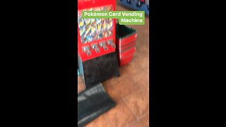 Pokémon card Vending Machine