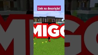 MINECRAFT: ATHOS COMENDO TODAS AS CASAS? #shorts