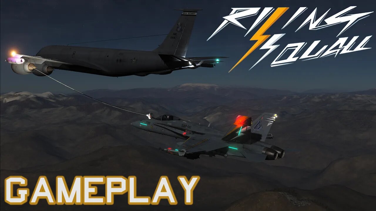 Low-level Infiltration and Airbase Strike! DCS: Rising Squall Gameplay