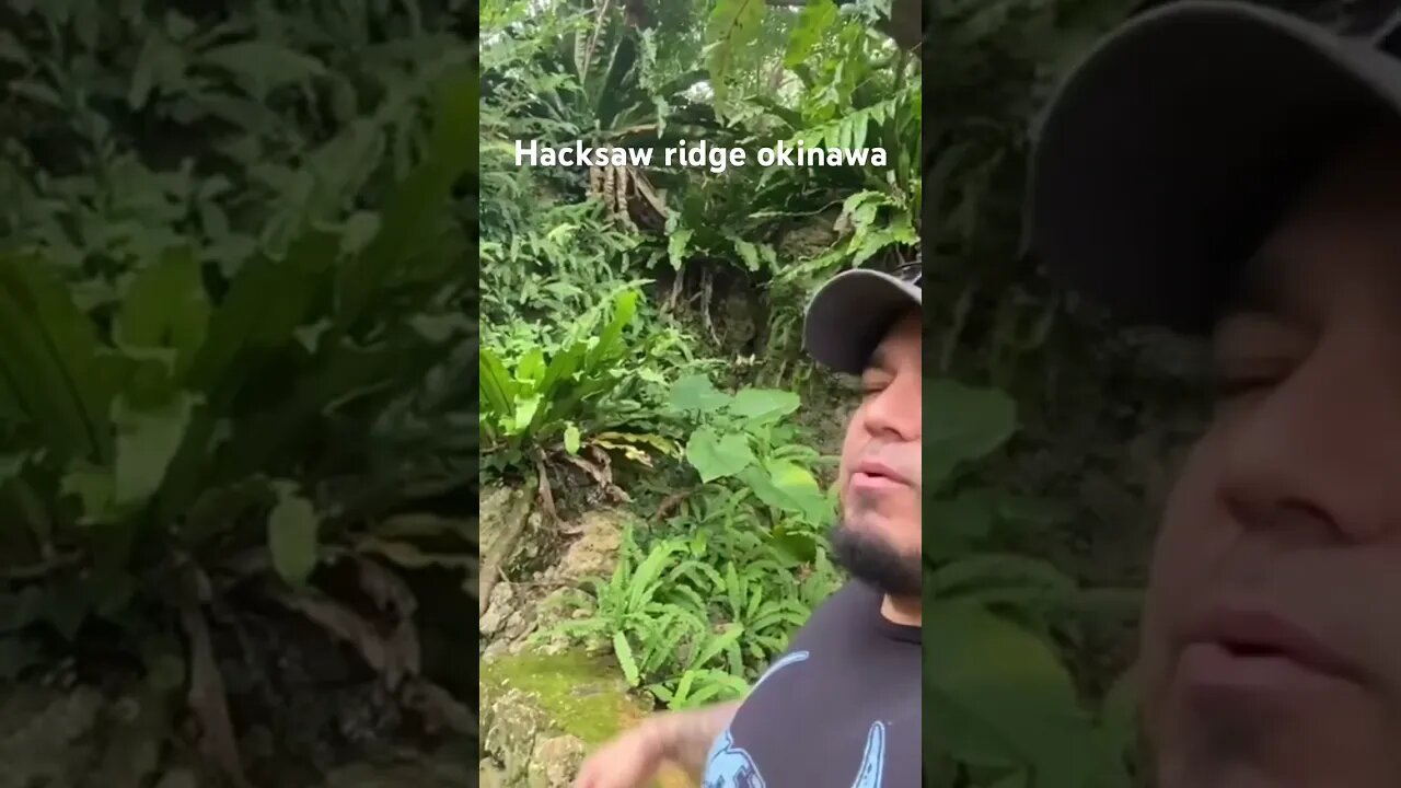 Hacksaw Ridge in Okinawa, one of the caves and tunnels they used. If ya have time watch full video ￼