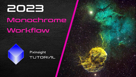PixInsight - Jellyfish Nebula / Mono Workflow