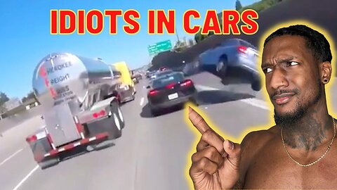 REACTING TO HORRIBLE DRIVERS CAUGHT ON DASH CAMS * THE STUPIDITY IS SHOCKING*