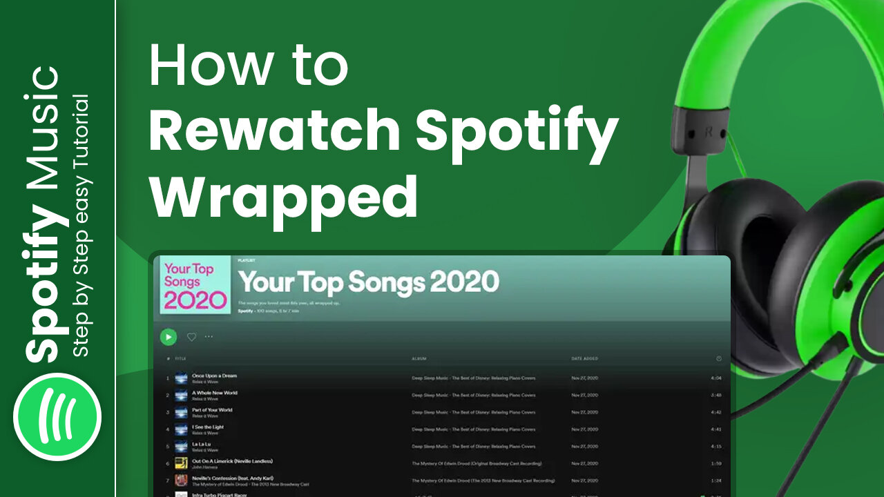 🎵🔙 Missed out on your Spotify Wrapped?