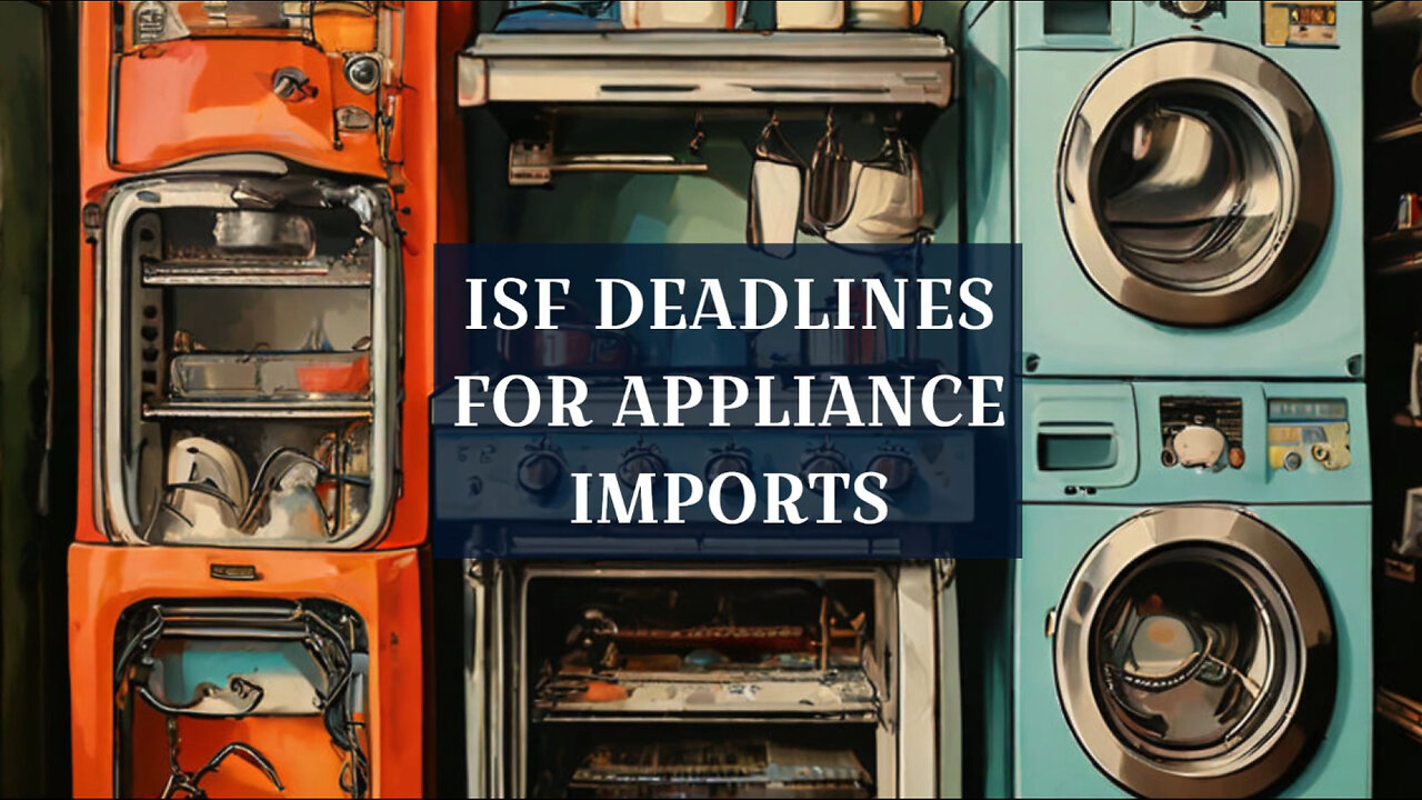 Appliance ISF Compliance