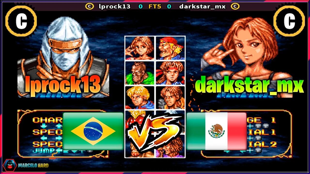 Double Dragon (lprock13 Vs. darkstar_mx) [Brazil Vs. Mexico]