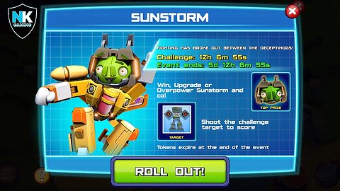 Angry Birds Transformers - Sunstorm Event - Day 1 - Mission 1