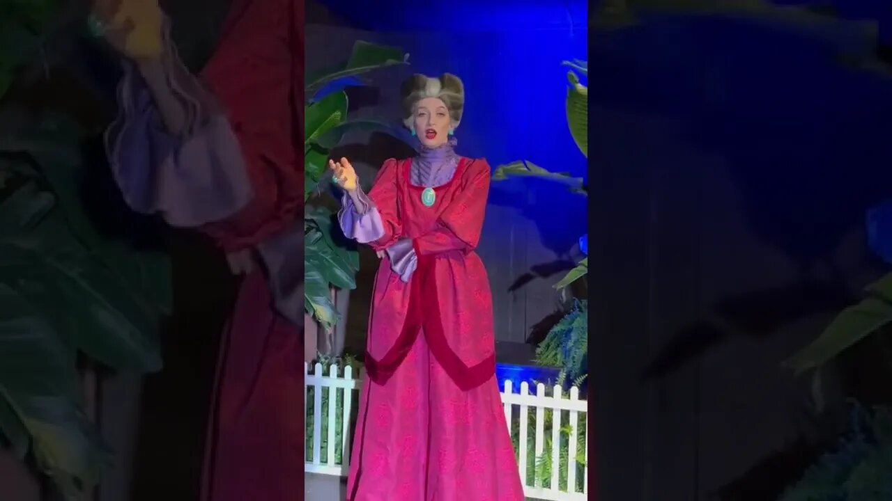 When you ask Lady Tremaine why she’s in the Canada Pavilion #disneyworld #epcot #cinderella #shorts