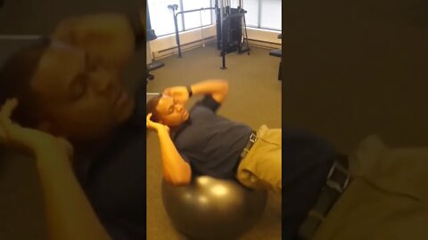 Partial Torso Rotations on Physioball