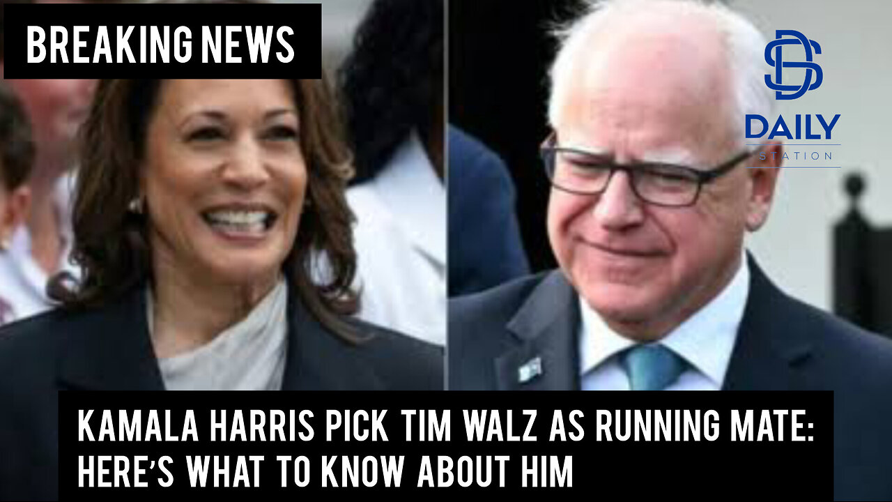 Kamala Harris Picks Tim Walz As Running Mate: Here’s What To Know About Him