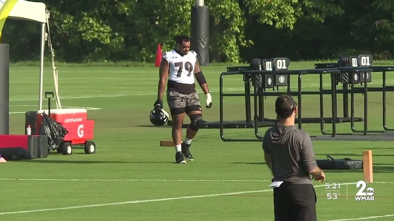 Ravens discuss potential options in NFL Draft
