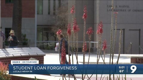 Student loan forgiveness- what locals have to say