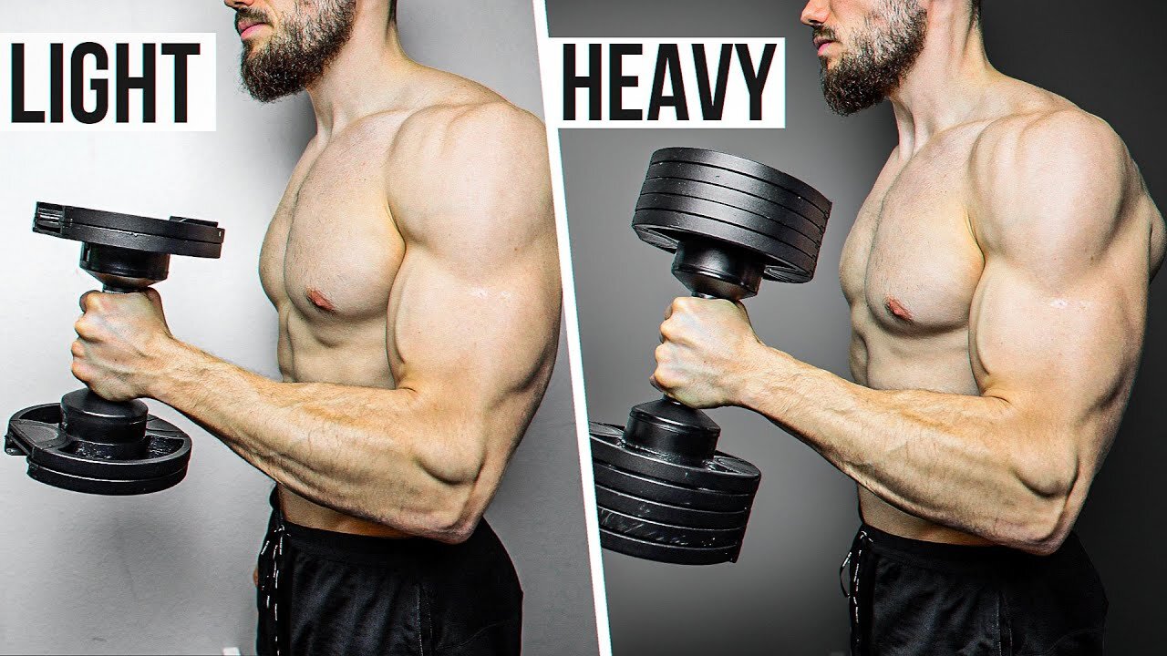 Heavy vs Light Weight for Muscle Growth. Shocking Science Results 💪....