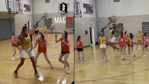 Shaq's Daughter Me'arah O'Neal Dominates In Local Pick Up Game! 🏀