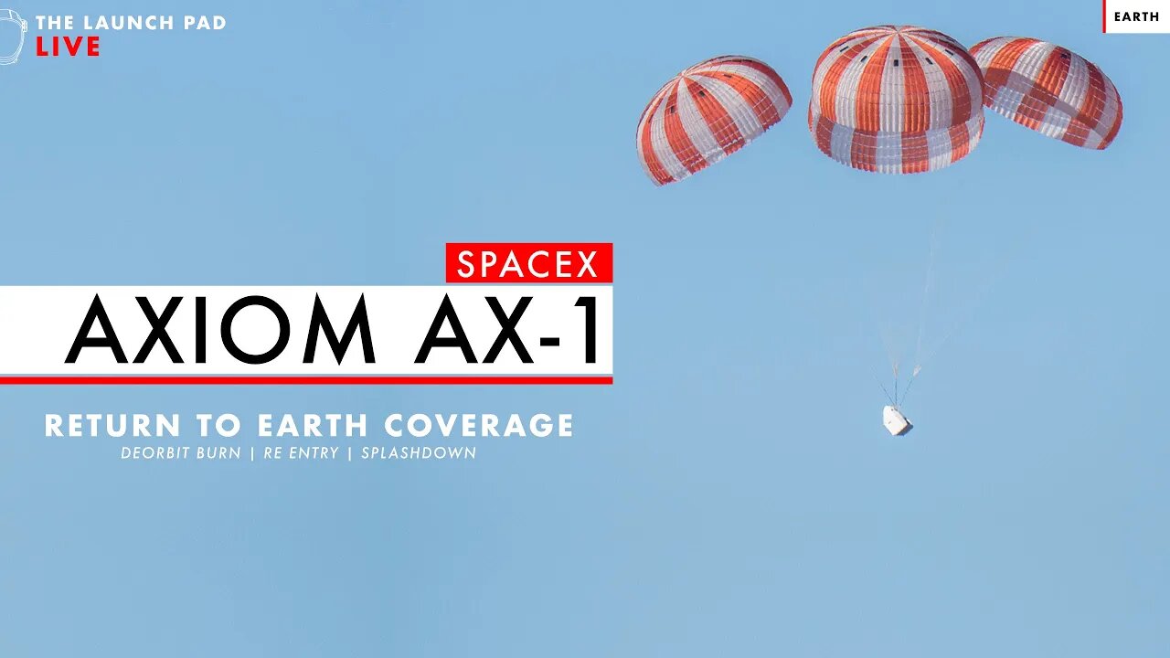 CREW EXCITING CAPSULE! SpaceX Ax-1 Returns to Earth #AX1 #SpaceX