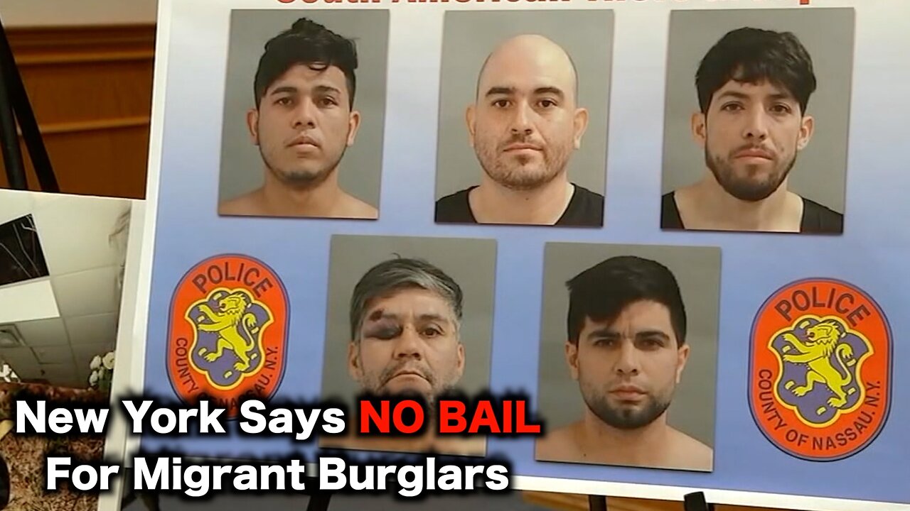 New York FORCED To Release Migrant Burglary Crew