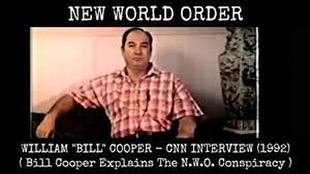 (1992) Rare CNN Interview: Bill Cooper - Full Length