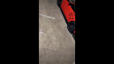 Hellcat burnout