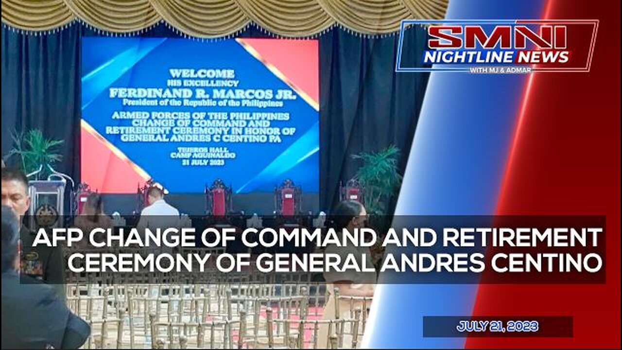 REPLAY: AFP Change of Command and retirement Ceremony of General Andres Centino | July 21, 2023