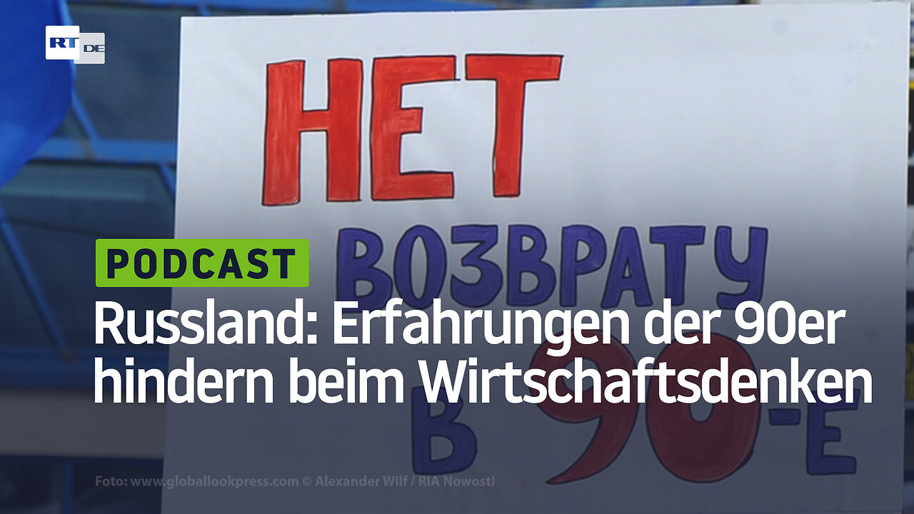 Erfahrungen der 1990er Jahre erschweren es, reale wirtschaftliche Prozesse zu erkennen