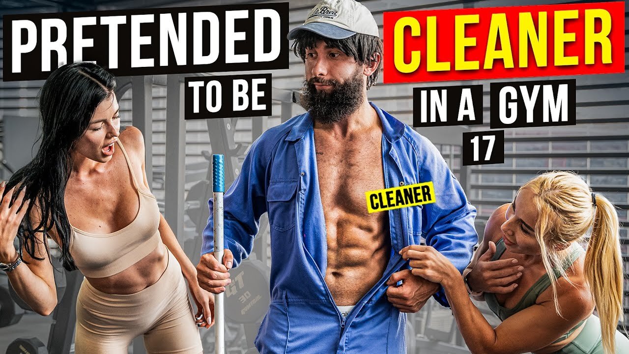 Elite Powerlifter Pretended to be a CLEANER _ Anatoly GYM PRANK