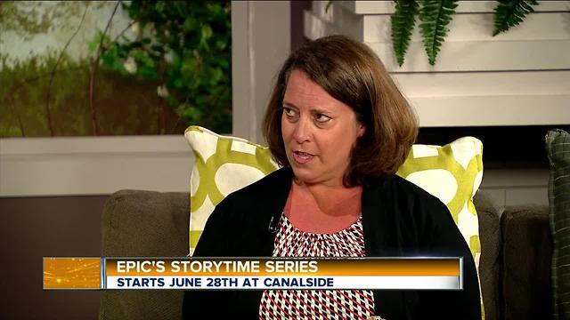 Kristin Scholz Gets Us Excited For EPIC's Storytime Summer Series At Canalside!