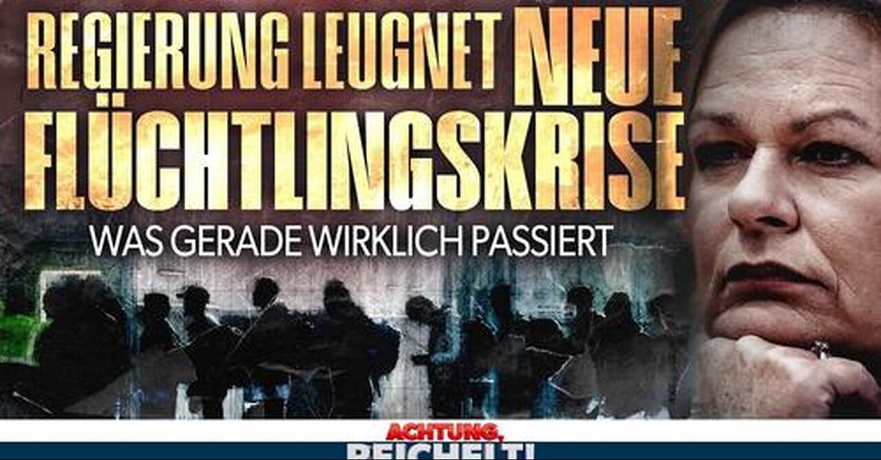 Die Wahrheit über die NEUE Flüchtlingskrise // Faeser leugnet Migrations-Probleme!