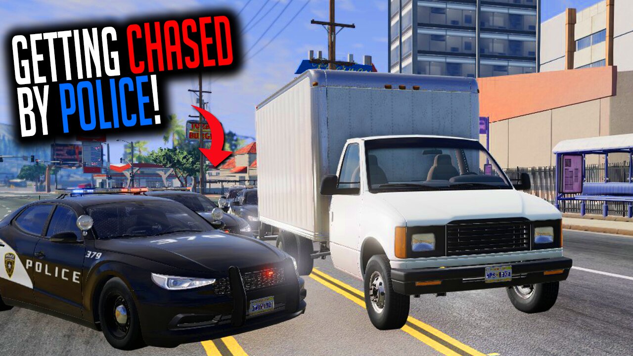 Can I Escape the Police in a BoxTruck in BeamNG?