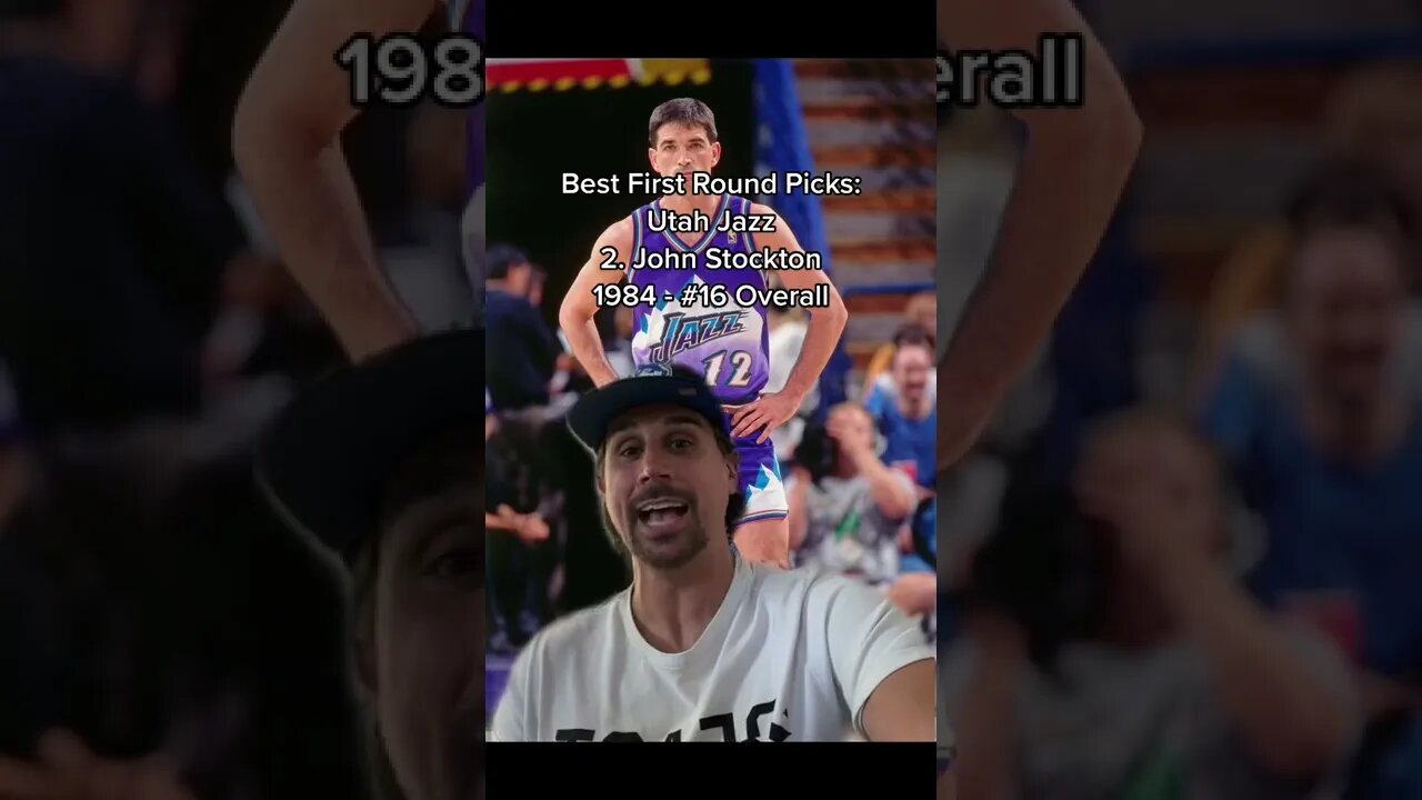 Utah Jazz Greatest First Round Draft Picks #shorts