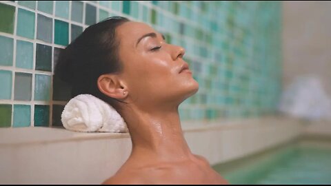 Smooth Loud Hot Tub Bubbles and Rain Shower ASMR favorite relaxing white noise 1 hour