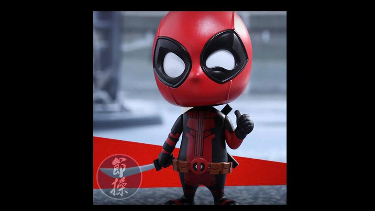 UNBOXING ALIEXPRESS FIGURA DE AÇÃO MINI DEADPOOL BABY