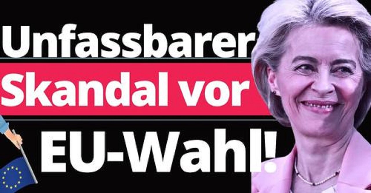 Eilmeldung: Ermittlungen gegen von der Leyen AUSGESETZT!