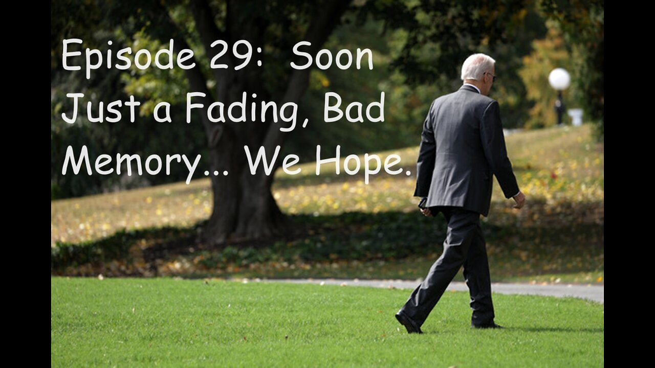 Episode 29. Soon Just a Fading, Bad Memory... We Hope