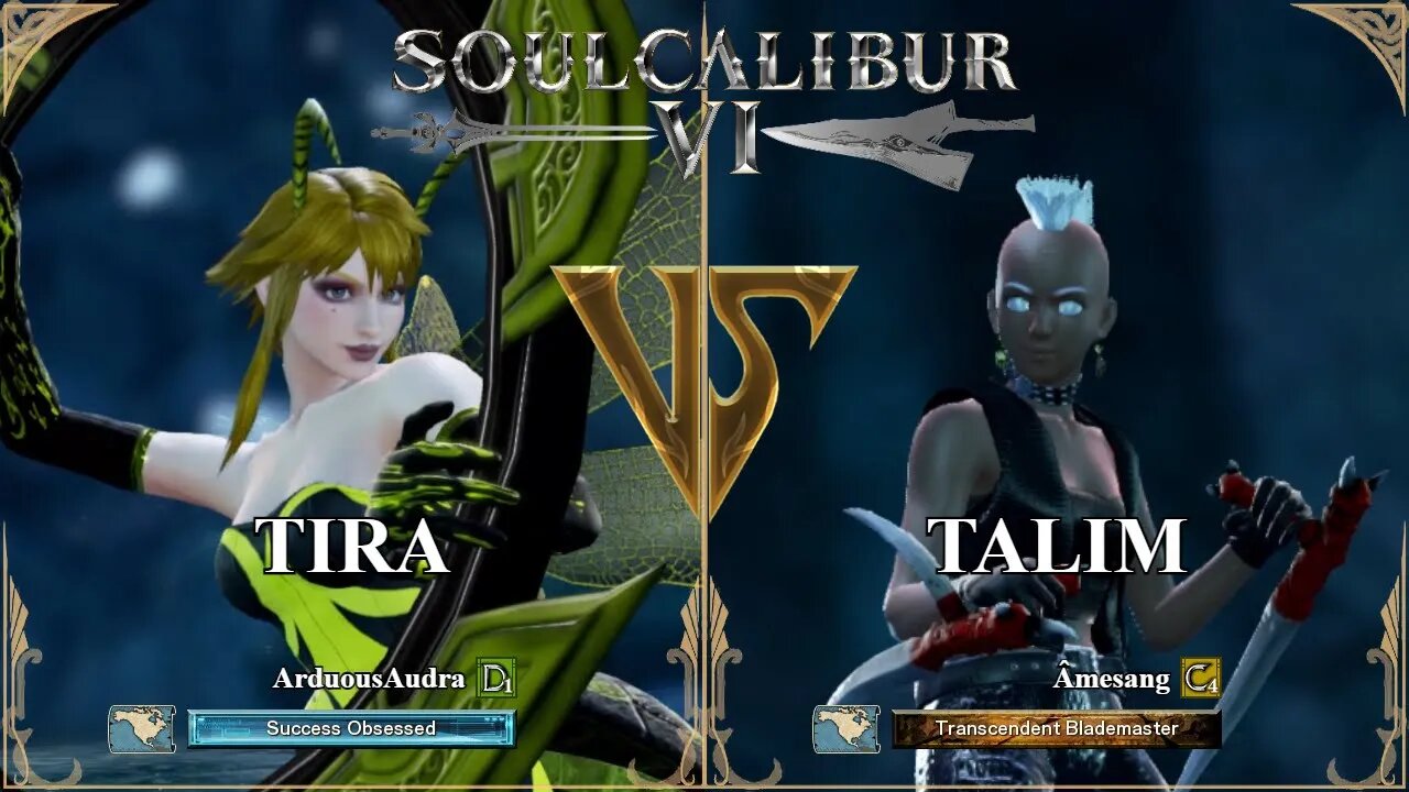 Tira (ArduousAudra) VS Talim (Âmesang) (SoulCalibur™ VI: Online)