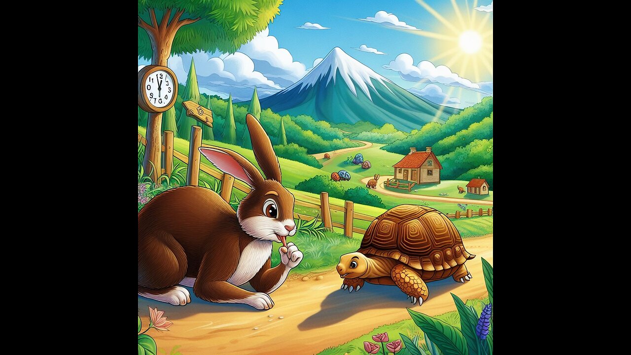 The Hare And The Tortoise | Bedtime Stories for Kids in English