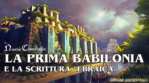 LA PRIMA BABILONIA E LA SCRITTURA EBRAICA