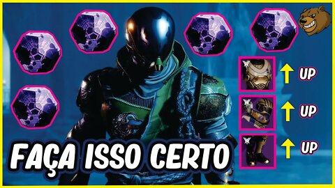 DESTINY 2 │ OBTENHA ARMADURAS COM ATRIBUTOS ELEVADOS COM ESSA DICA