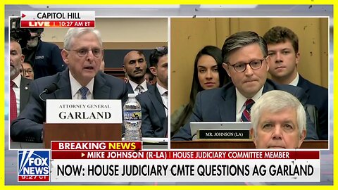 FLASHBACK - Mike Johnson catches Merrick Garland lie on FBI contact in Hunter Biden investigation?